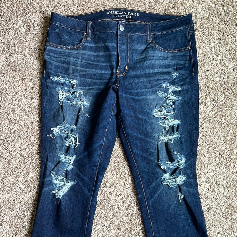 American eagle 360 stretch jegging size 18